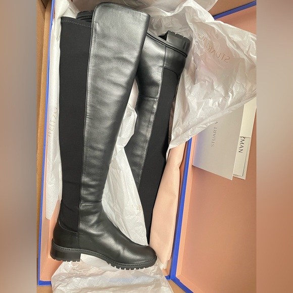 Stuart Weitzman Women's 5050 City Boots - Picture 6 of 7